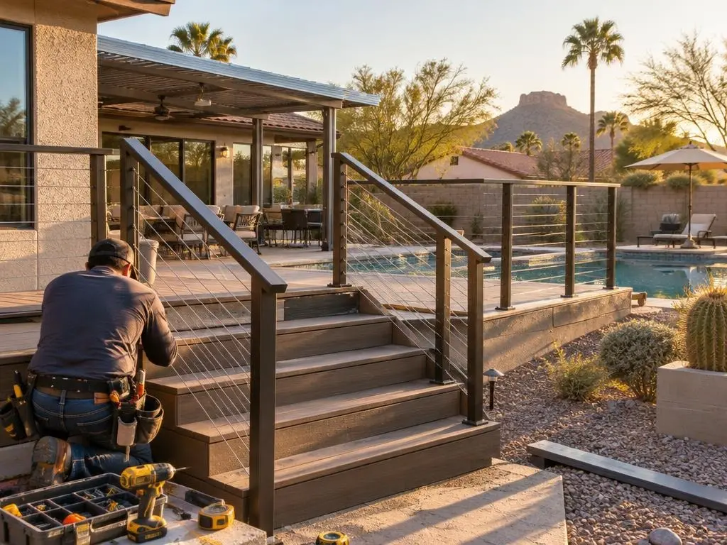 Deck Railings & Stairs in Tempe, AZ